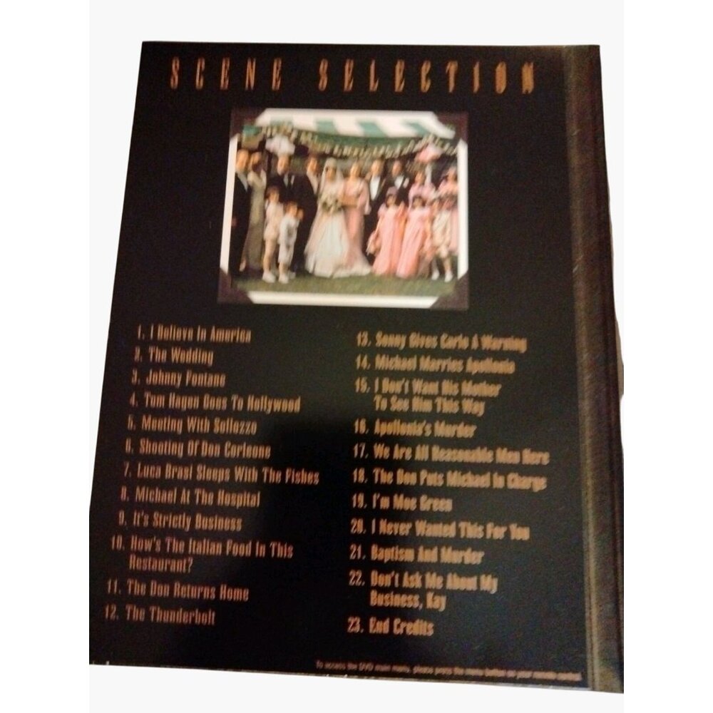 The Godfather DVD Collection Box Set Bonus Materials - Picture 14 of 16